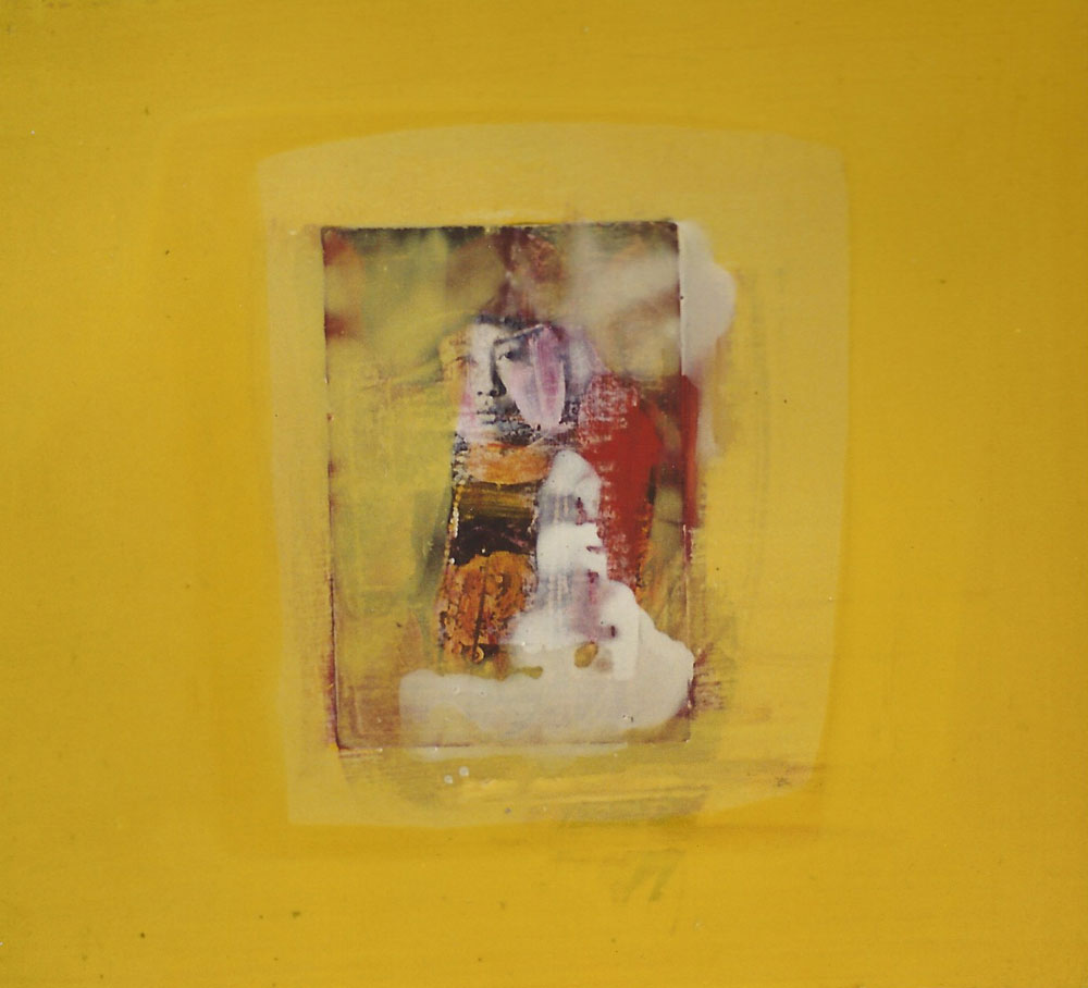 „Gelbe Serie“ (3), 30 x 32 cm, Mischtechnik auf Buchbinderkarton, 1999
